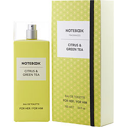 Notebook Citrus & Green Tea By Selectiva Edt Spray 3.4 Oz