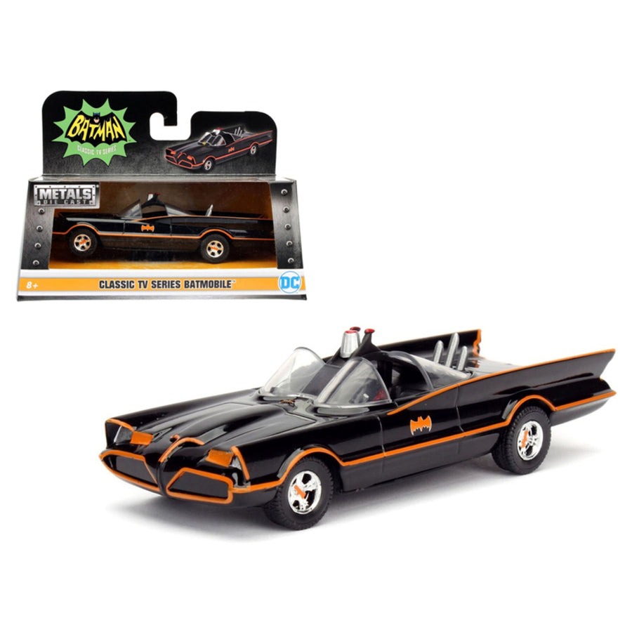 1966 Tv Series Classic Batman Batmobile 1/32 Diecast Model Car By Jada 98225