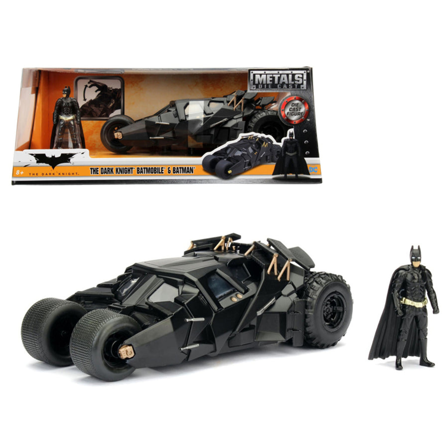 2008 The Dark Knight Tumbler With Diecast Batman Figure 1/24 Diecast Model Car  By Jada 98261