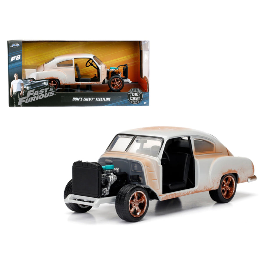 Doms Chevrolet Fleetline Fast & Furious F8 Movie 1/24 Diecast Model Car  By Jada 98294