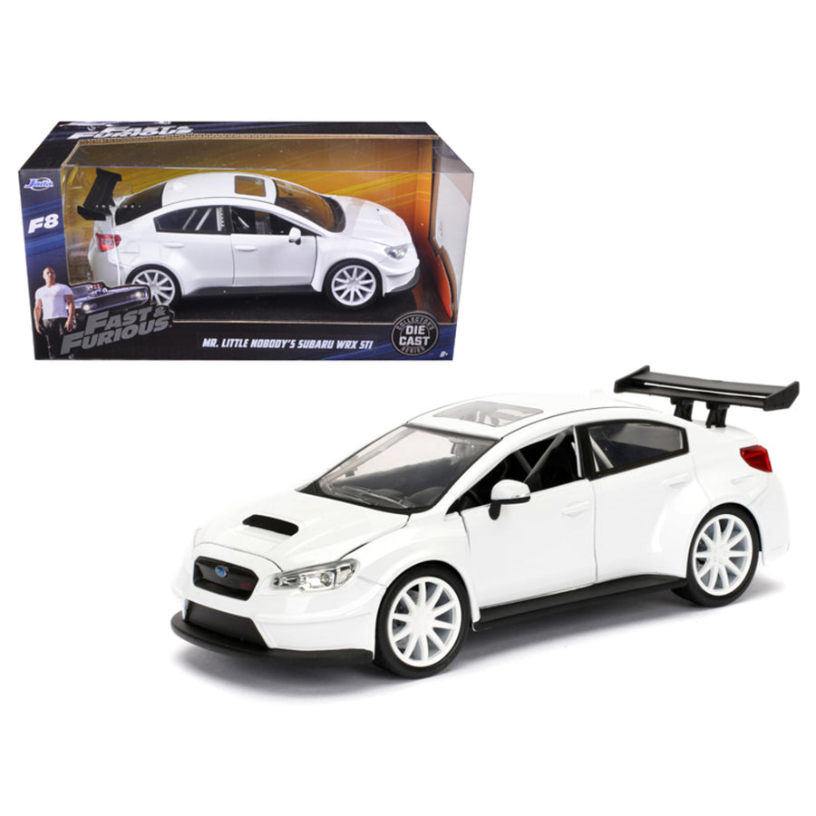 Mr. Little Nobodys Subaru Wrx Sti Fast & Furious F8 Movie 1/24 Diecast Model Car  By Jada 98296