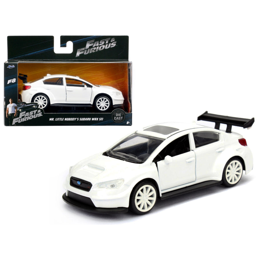 Mr. Little Nobodys Subaru Wrx Sti Fast & Furious F8 The Fate Of The Furious Movie 1/32 Diecast Model Car By Jada 98305