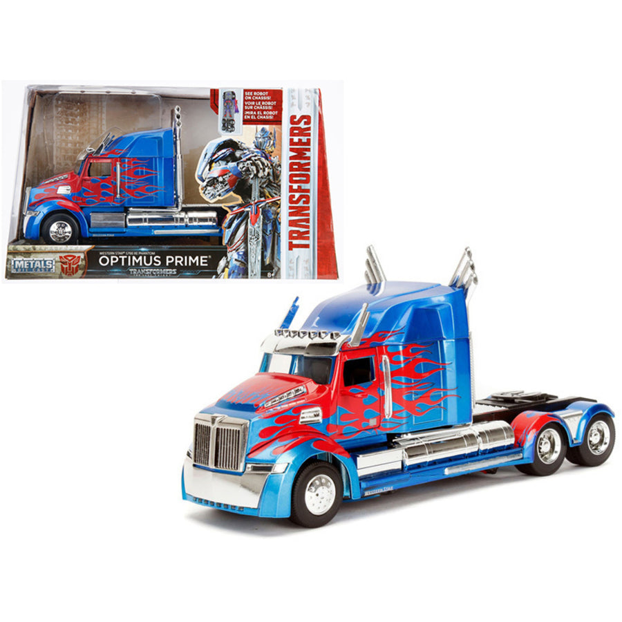 Western Star 5700 Xe Phantom Optimus Prime Transformers Movie 1/24 Diecast Model Car By Jada Metals 98403