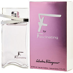 F For Fascinating By Salvatore Ferragamo Edt Spray 3 Oz