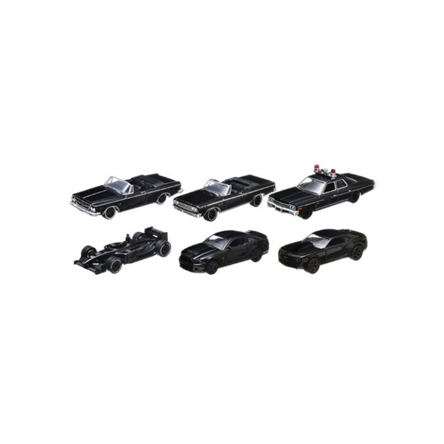 Black Bandit Series 8, 6pc Set 1/64 Diecast Car By Greenlight 27710