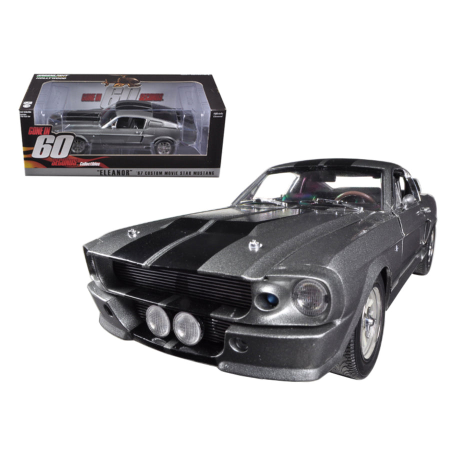 1967 Ford Mustang Custom Eleanor Gone In 60 Seconds (2000) Movie 1/18 Diecast Car Model By Greenlight 12909