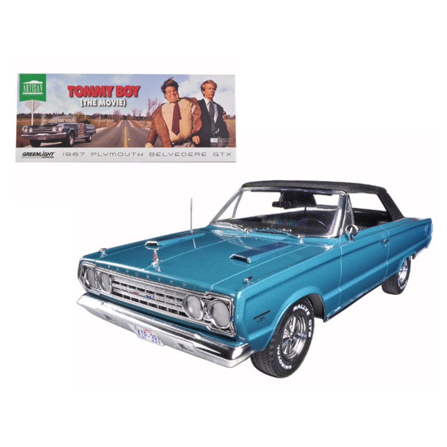 1967 Plymouth Belvedere Gtx Tommy Boy Movie (1995) 1/18 Diecast Model Car By Greenlight 19005
