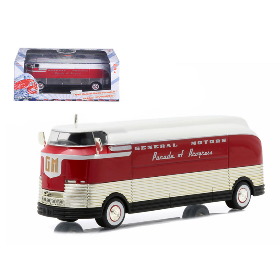 1940 General Motors Futurliner Parade Of Progress Hobby Exclusive 1/64 Diecast Model By Greenlight 29832