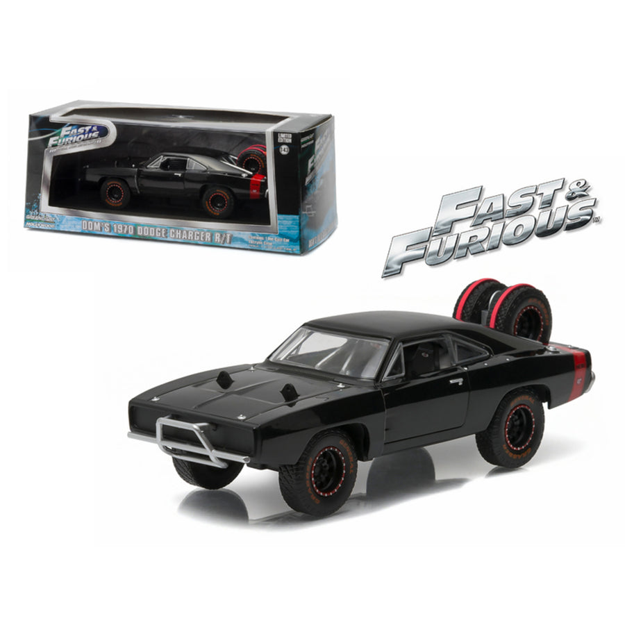 Doms 1970 Dodge Charger R/t Off Road Fast And Furious-fast 7 Movie (2011) Diecast Model Car 1/43 By Greenlight 86232