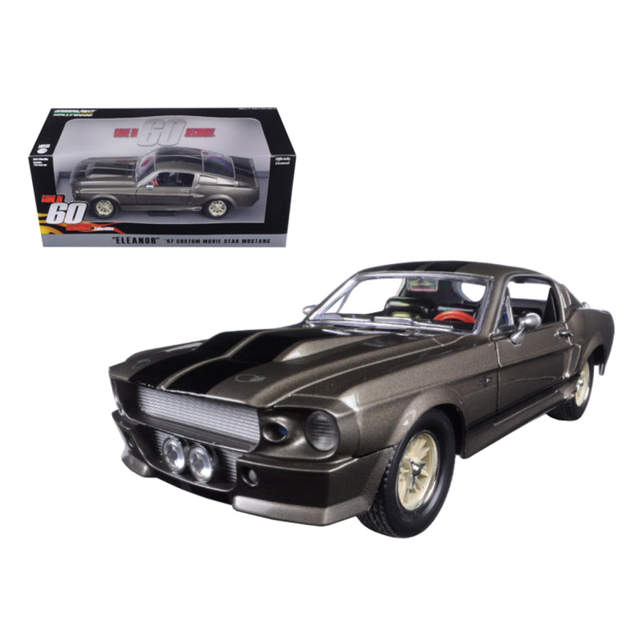 1967 Ford Mustang Custom Eleanor Gone In 60 Seconds (2000) Movie 1/24 Diecast Model Car By Greenlight Gl18220