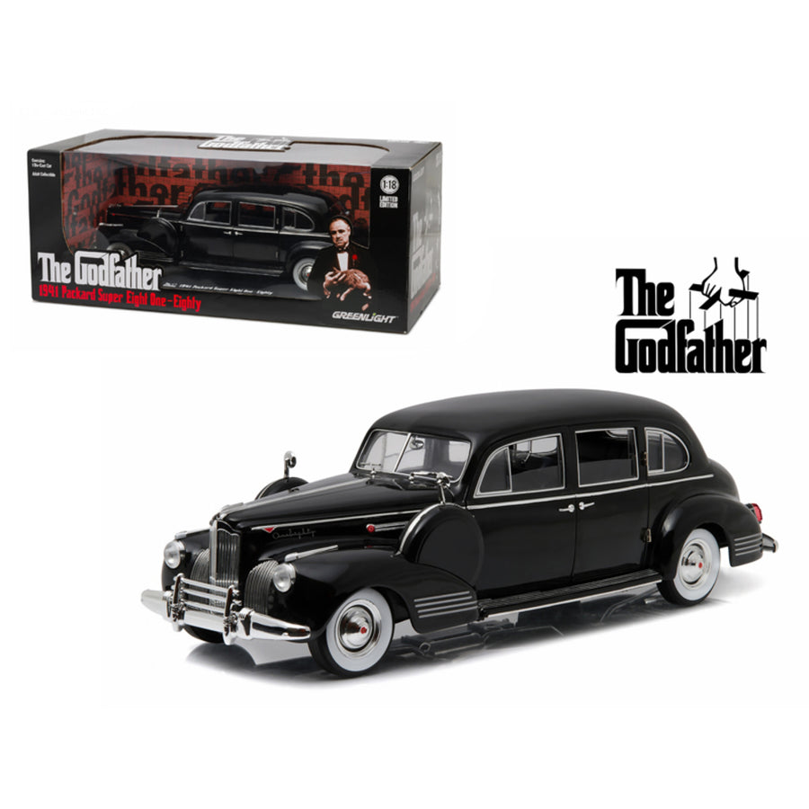 1941 Packard Super Eight One-eighty The Godfather (1972) 1/18 Diecast Model Car By Greenlight 12948