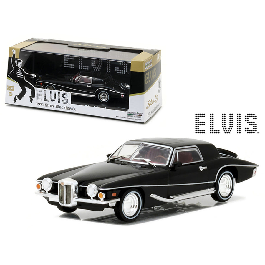 1971 Stutz Blackhawk Elvis Presley (1935-1977) 1/43 Diecast Model Car By Greenlight 86503