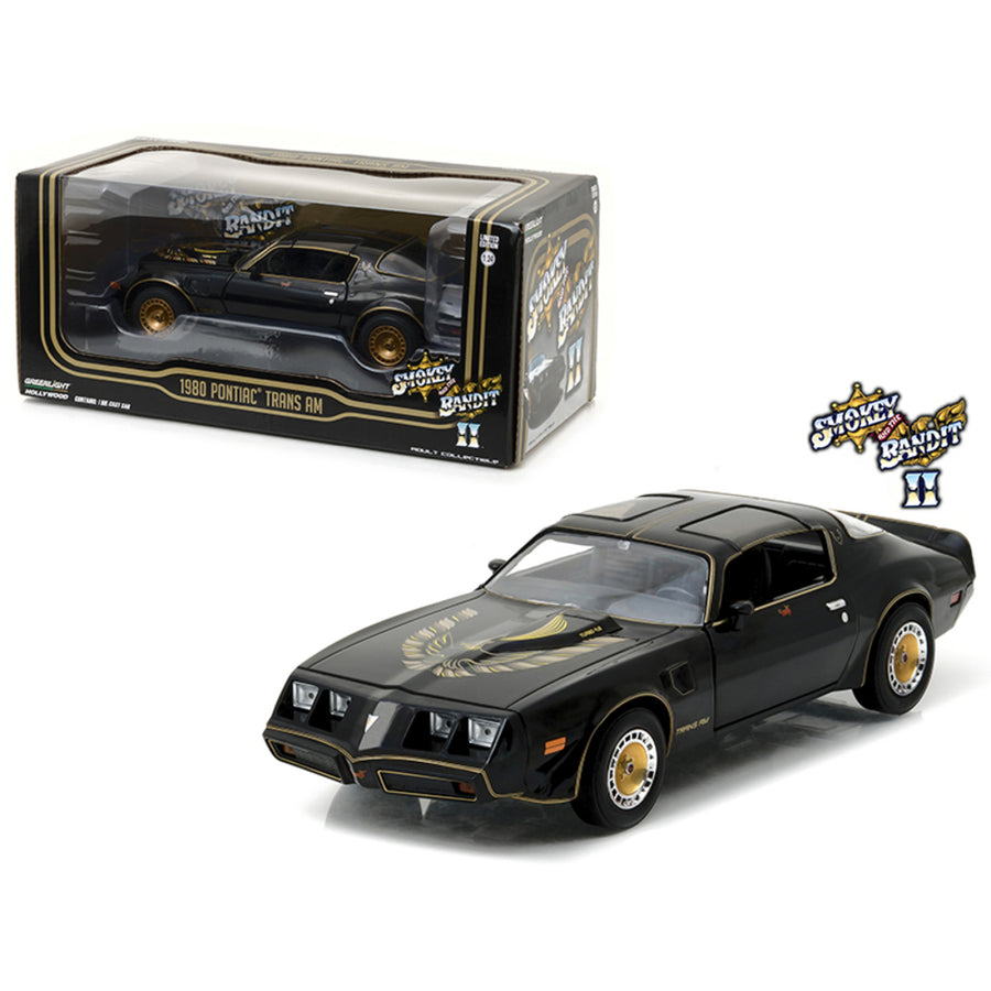 1980 Pontiac Firebird Trans Am Smokey And The Bandit 2 (1980) Movie 1/24 Diecast Model Car By Greenlight 84031