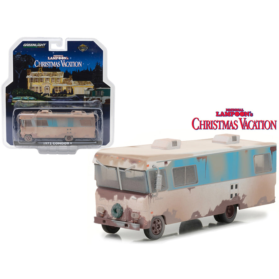 1972 Condor Ii Rv National Lampoons Christmas Vacation (1989) Movie Hd Trucks Series 10 1/64 Diecast Model By Greenlight 33100a