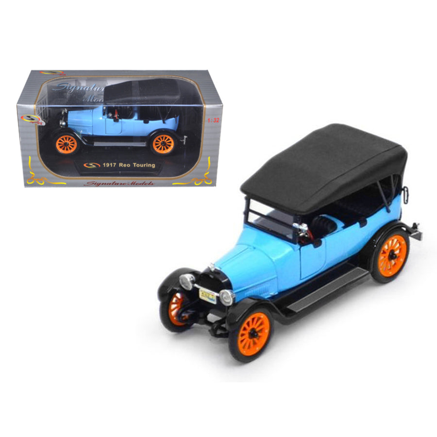 1917 Reo Touring Blue 1/32 Diecast Model Car By Signature Models 32305bl