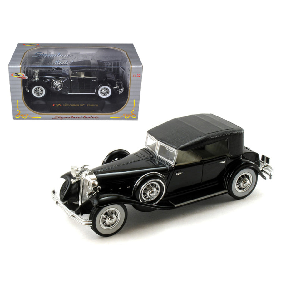 1932 Chrysler Lebaron Black 1/32 Diecast Car Model By Signature Models 32316bk