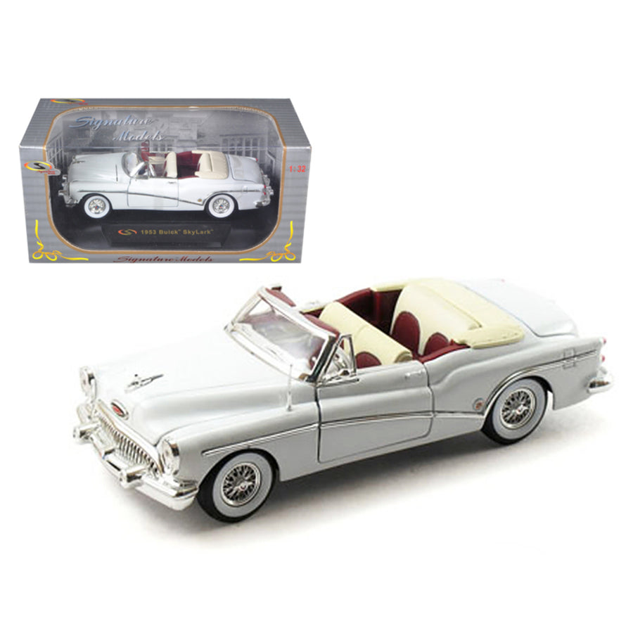 1953 Buick Skylark White 1/32 Diecast Model Car By Signature Models 32321w