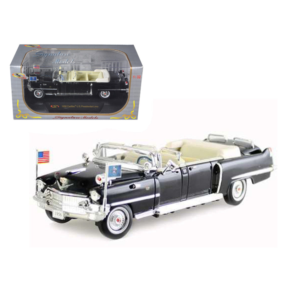 1956 Cadillac Presidential Limousine 1/32 Diecast Car Model By Signature Models 32356bk