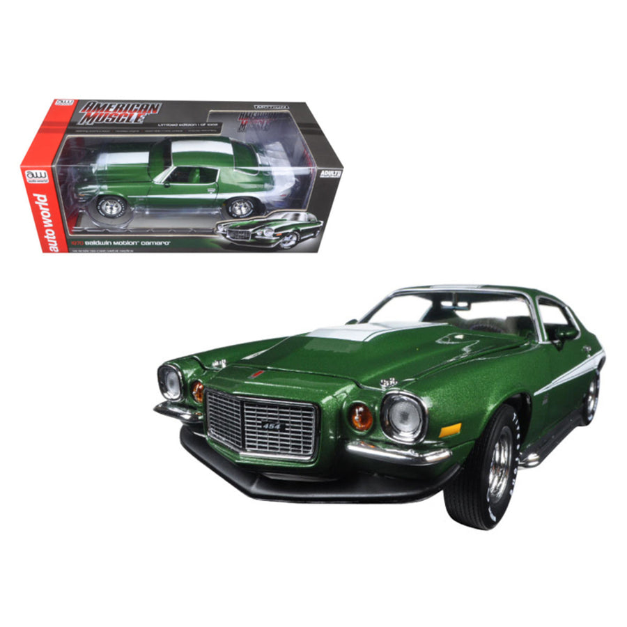 1970 1/2 Phase Iii 454 Chevrolet Camaro Bladwin Motion Limited Edition To 1002pc 1/18 Diecast Model Car By Autoworld Amm1079