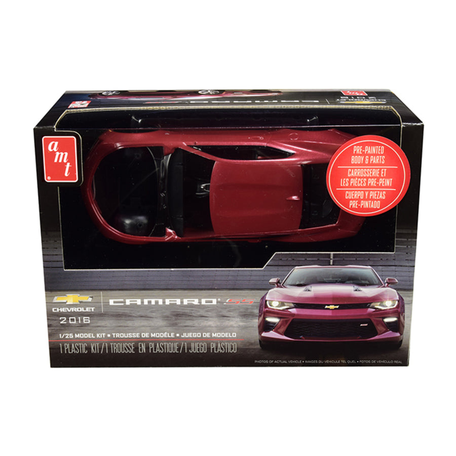 Skill 2 Model Kit 2016 Chevrolet Camaro Ss 1/25 Scale Model By Amt Amt1020m