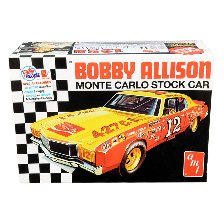 Skill 2 Model Kit Bobby Allisons Chevrolet Monte Carlo Stock Car 1/25 Scale Model By Amt Amt1064