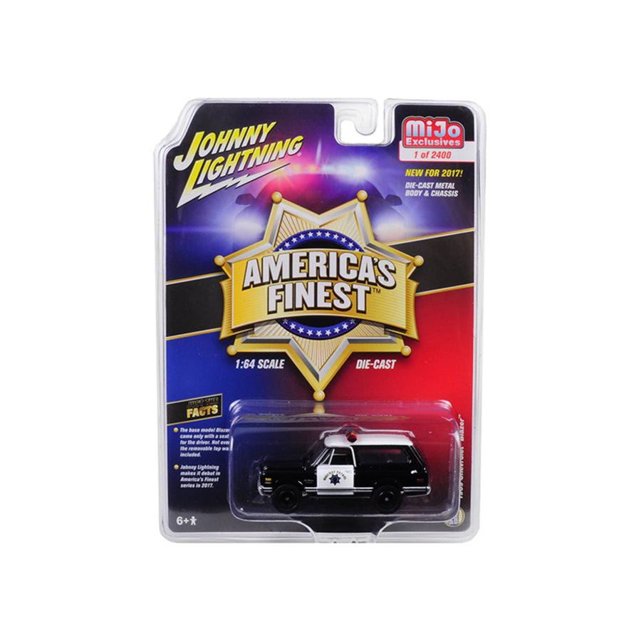 1969 Chevrolet Blazer Americas Finest Highway Patrol Hobby Exclusive Limited Edition To 2400pcs 1/64 Diecast Model Car By Autoworld Cp7027