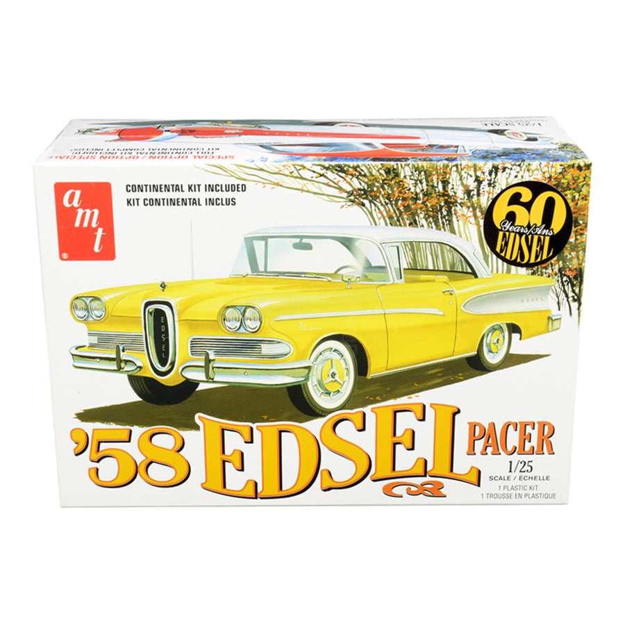 Skill 2 Model Kit 1958 Edsel Pacer 60 Years Of Edsel 1/25 Scale Model By Amt Amt1087m