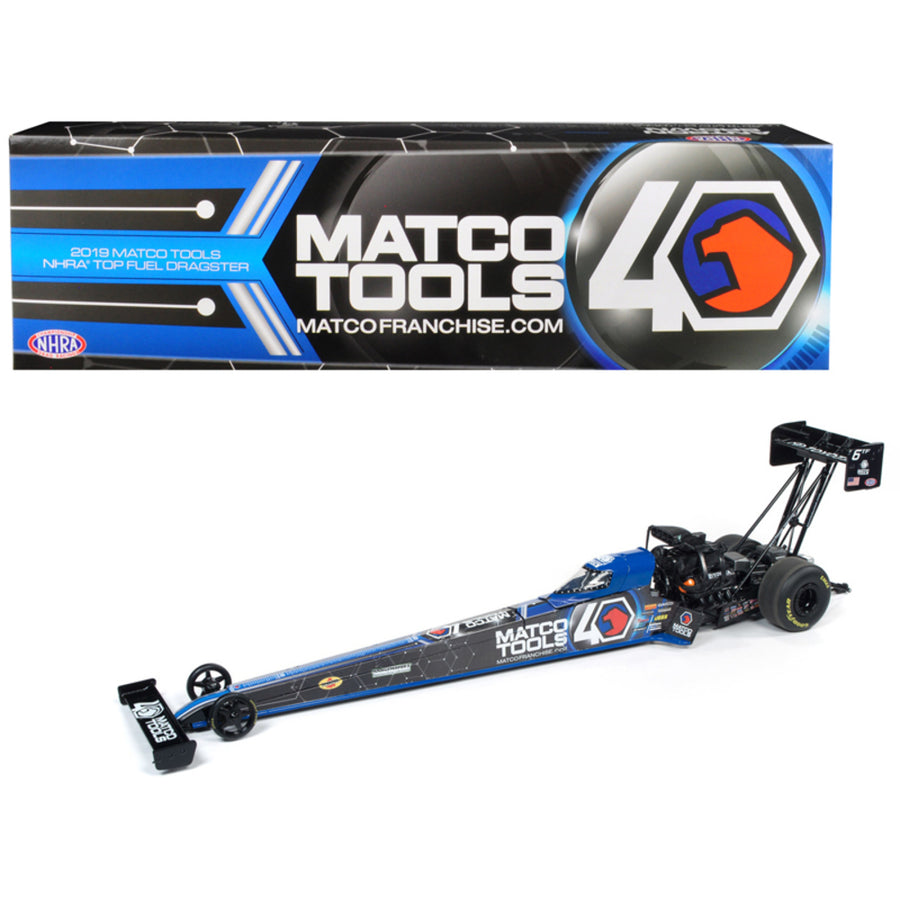 2019 Funny Car Nhra Antron Brown Tfd (top Fuel Dragster) Matco Tools 40th Anniversary 1/24 Diecast Model Car By Autoworld Cp7586