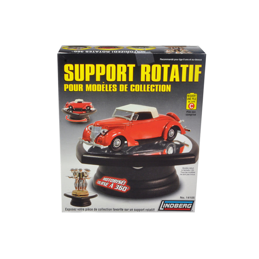 Rotary Display Stand For 1/32 1/64 & 1/43 Scale Models By Lindberg 14105