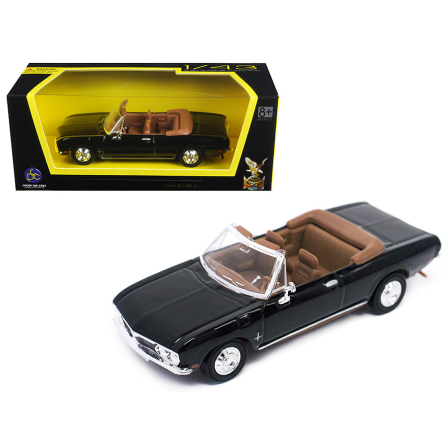1969 Chevrolet Corvair Monza Black 1/43 Diecast Model Car By Road Signature 94241bk