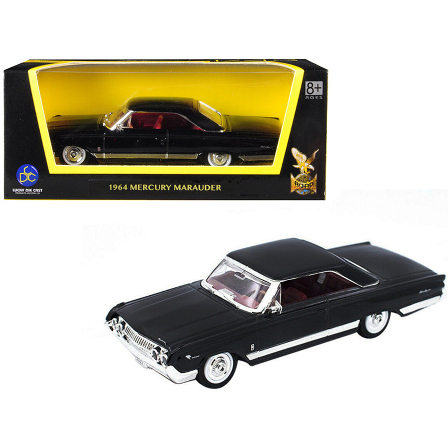 1964 Mercury Marauder Black 1/43 Diecast Model Car By Road Signature 94250bk