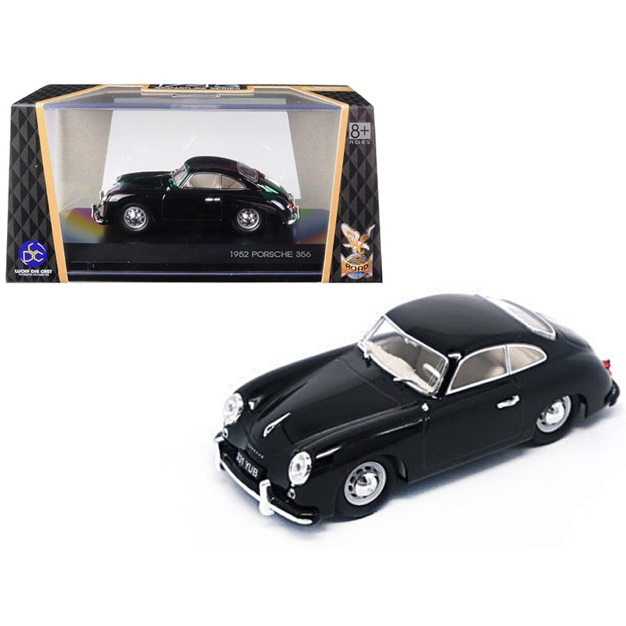1952 Porsche 356 Coupe Black 1/43 Diecast Model Car By Road Signature 43218bk