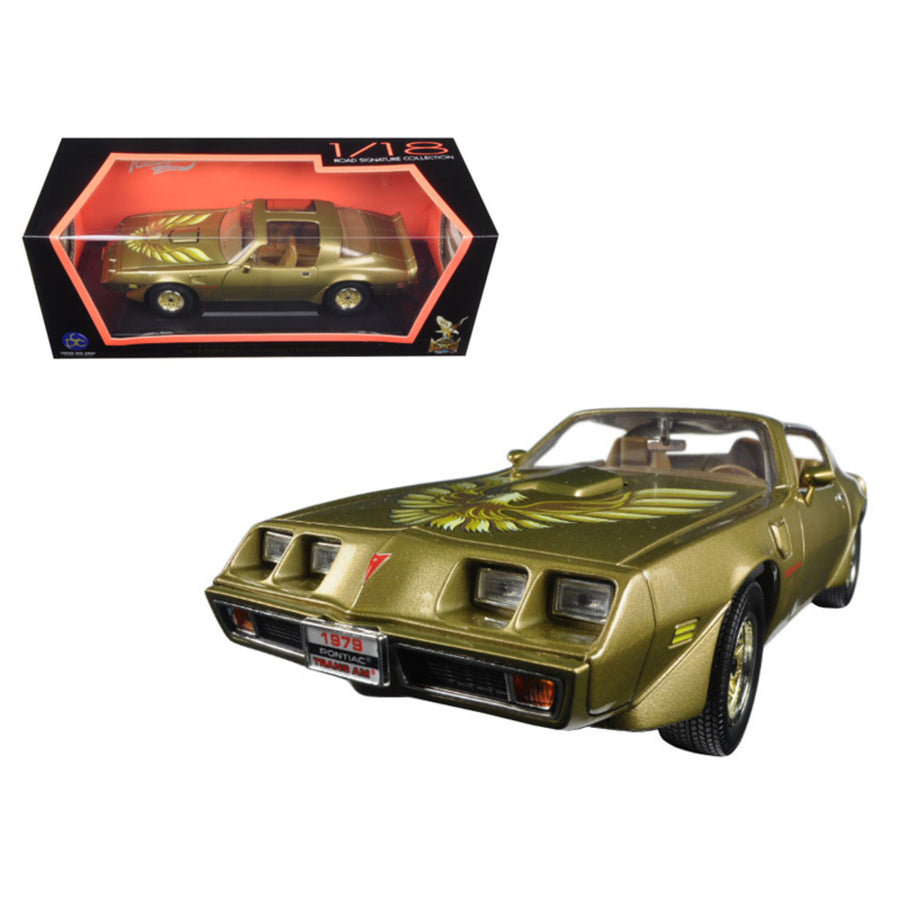 1979 Pontiac Firebird Trans Am Gold 1/18 Diecast Model Car By Road Signature 92378gld