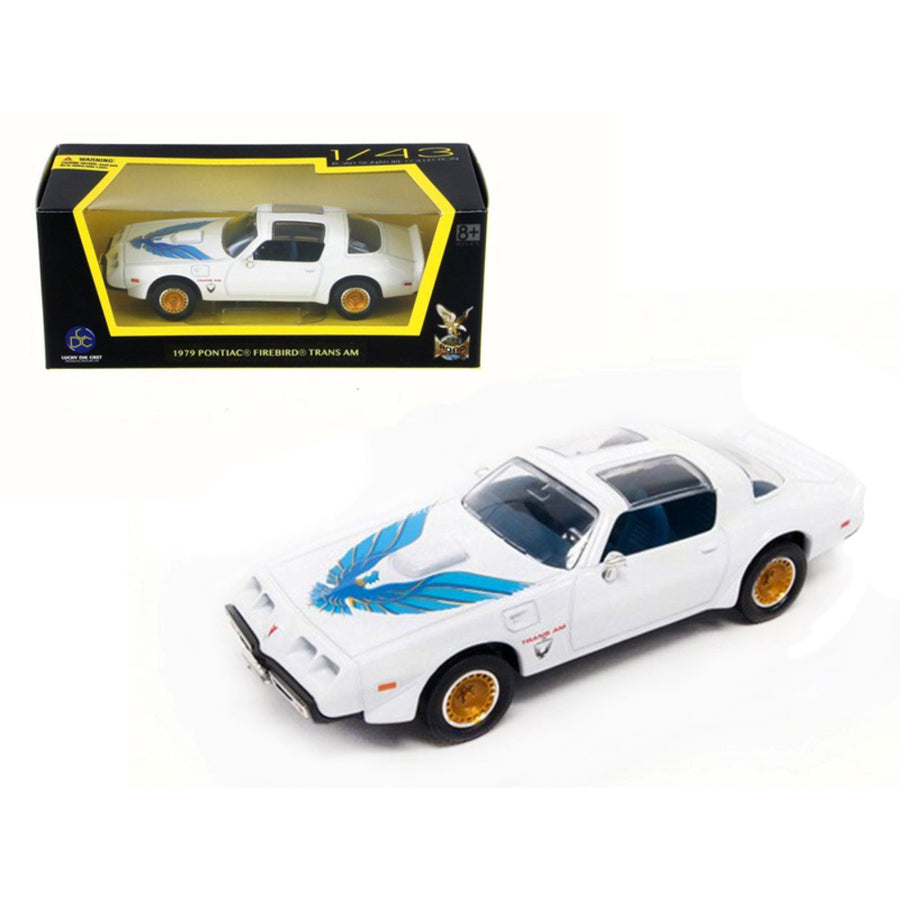 1979 Pontiac Firebird Trans Am White 1/43 Diecast Model Car By Road Signature 94239w