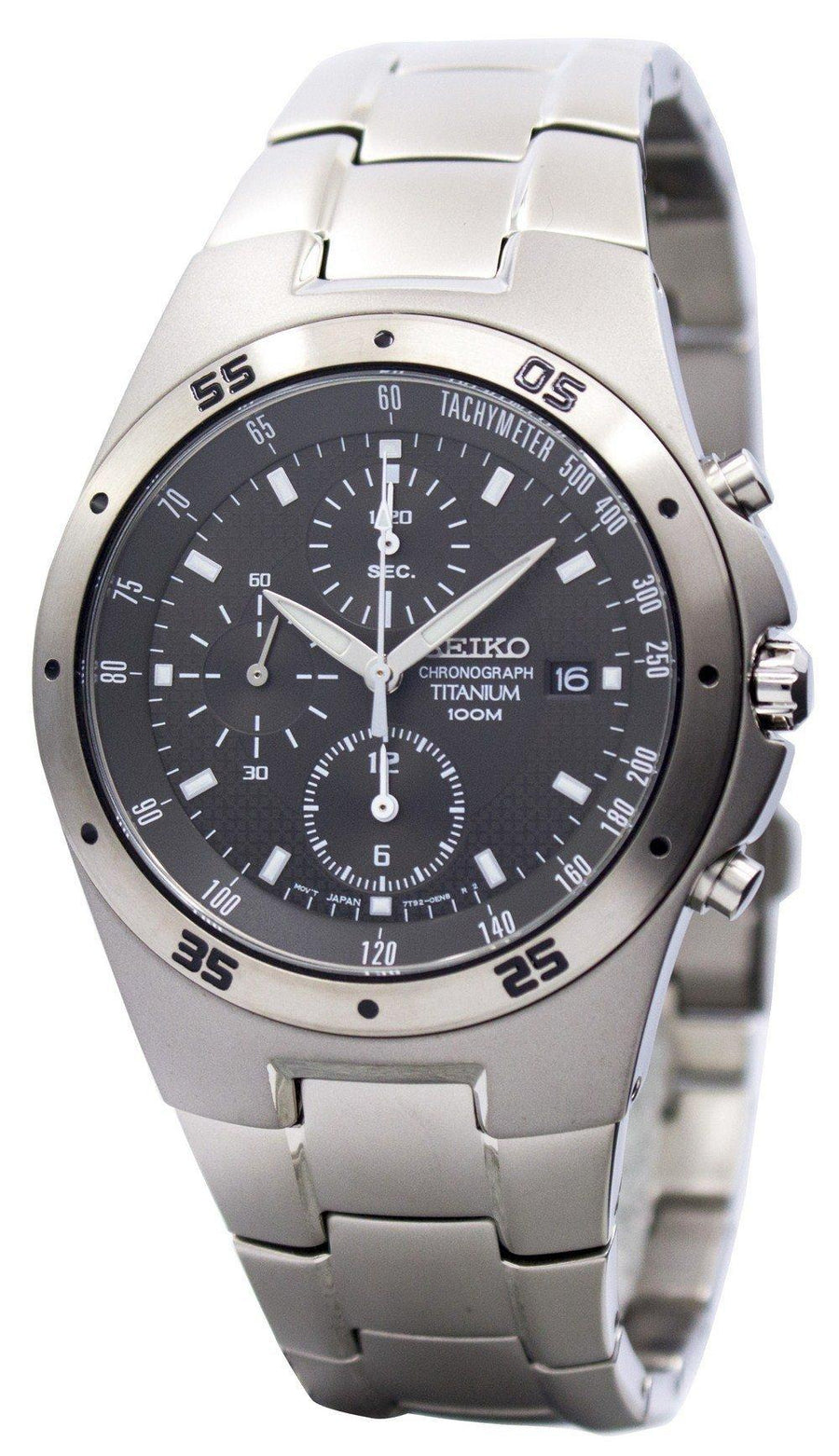 Seiko Titanium Chronograph Snd419 Snd419p1 Snd419p Men's Watch