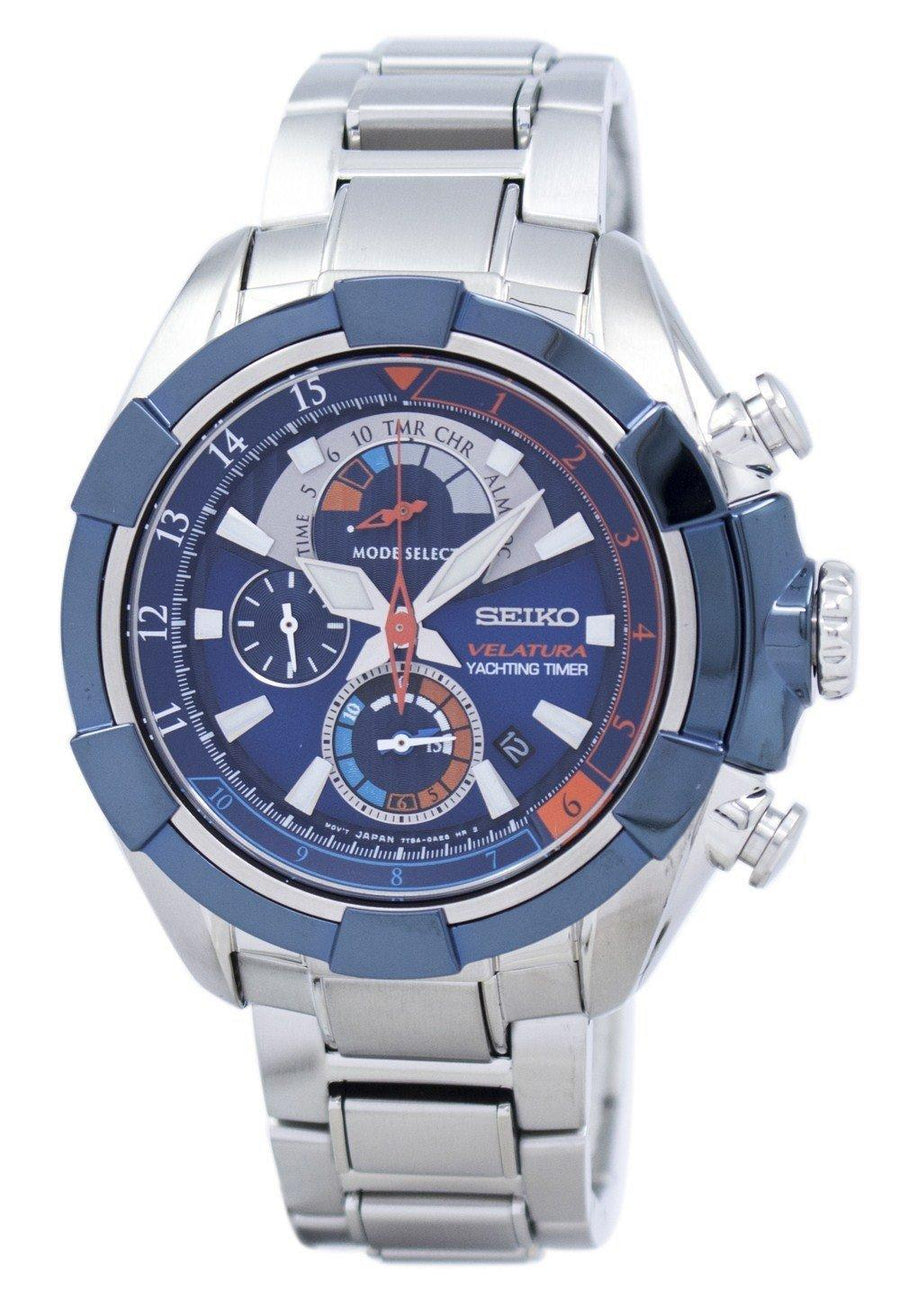Seiko Velatura Yachting Timer Quartz Spc143 Spc143p1 Spc143p Men's Watch