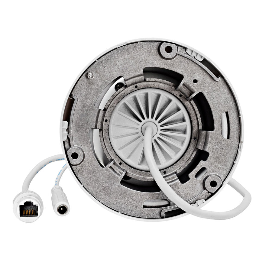 4 Megapixel Ip Network Camera Plug & Play, Outdoor Turret, 2.8mm, 65' Exir Range, Cvbs Output, Poe/dc12v