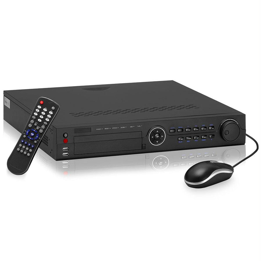 16 Channel Network Video Recorder 16 Ch Nvr With 16 Plug & Play Ports, 256 Mbps, 4 Hd Bays, 4k