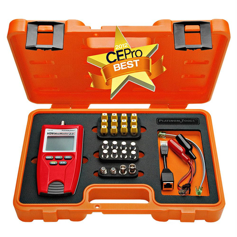 Platinum Tools T129k1 Mapmaster (remote, Alligator, Port Saver Vdv) 2.0 Test Kit