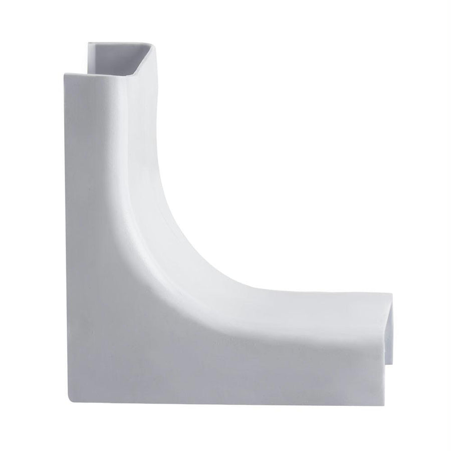 Wire Trak Inside Corner For Raceway Pvc White, 3/4inch W X 1/2inch H