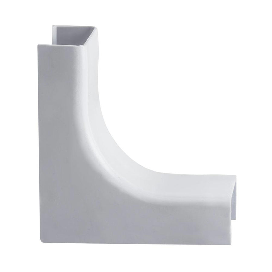 Wire Trak Inside Corner For Raceway Pvc White, 1inch W X 1/2inch H