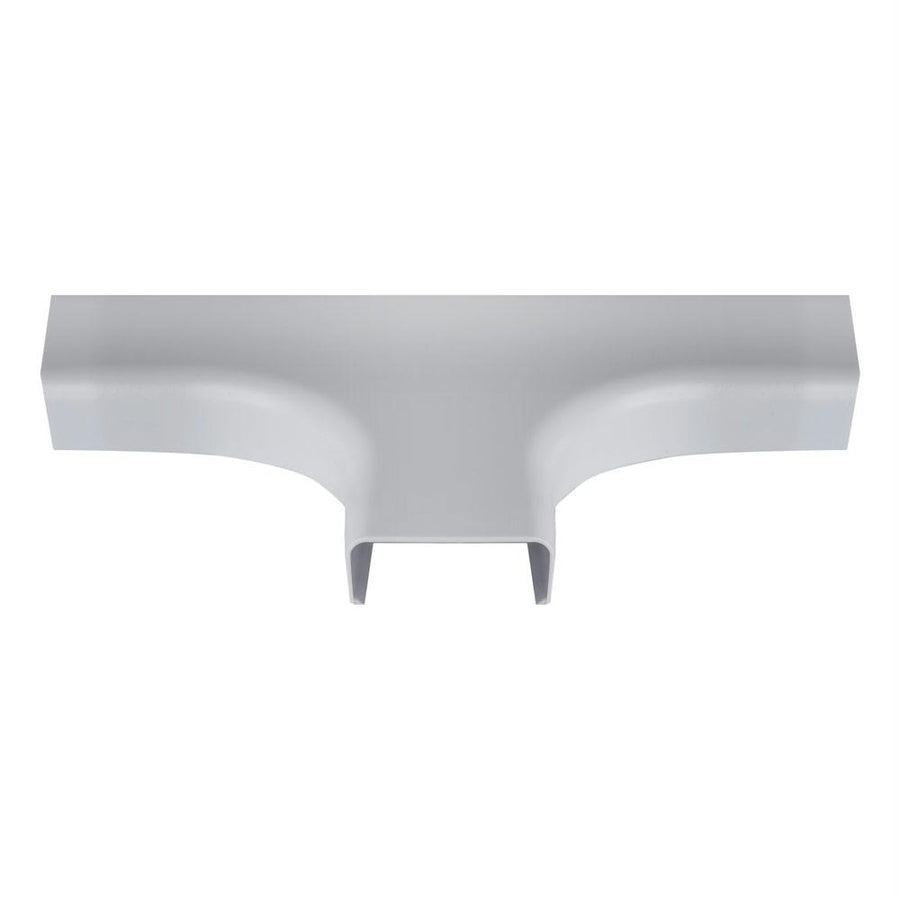 Wire Trak 3 Way Tee For Raceway Pvc White, 1 1/2inch W X 3/4inch H