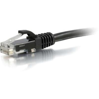 15' Cat6A Snagless UTP Cbl Blk