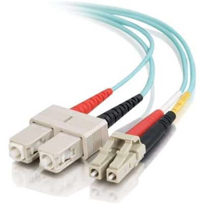 15m Lc Sc 10gb Fbropt Aqua