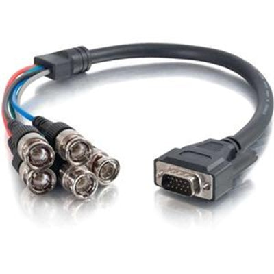 1.5FT HD15M TO 5 BNC MALE