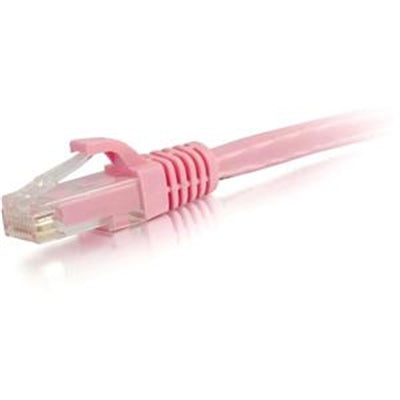 100FT CAT6 BOOTED UTP PNK