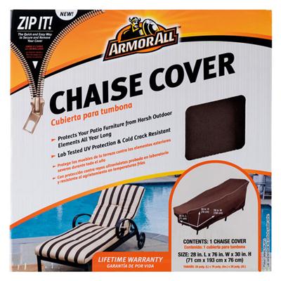 AA Chaise Cover 28x76x30 Taupe