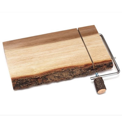 Acacia Bark Slab Cheese Slicer