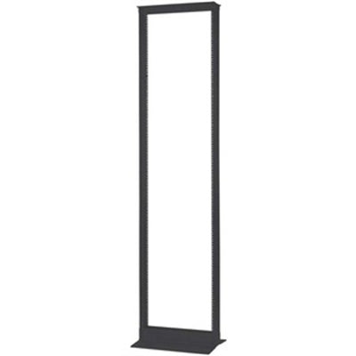 2 Post Open Frame 45u Blk Fd