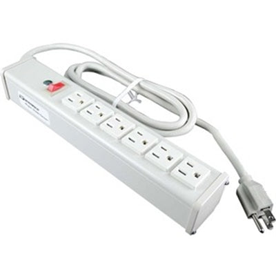 15ft 6-outlet 120v/15a Lighted
